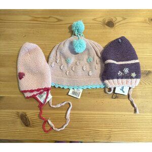 Jacadi Hat bundle girls 9 months knit hats wool JW